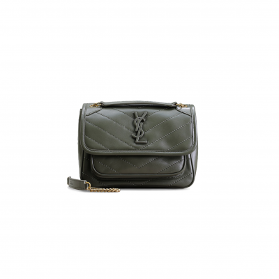YSL NIKI BABY CHAIN BAG IN LAMBSKIN 533037633151325 (21*16*7.5cm)